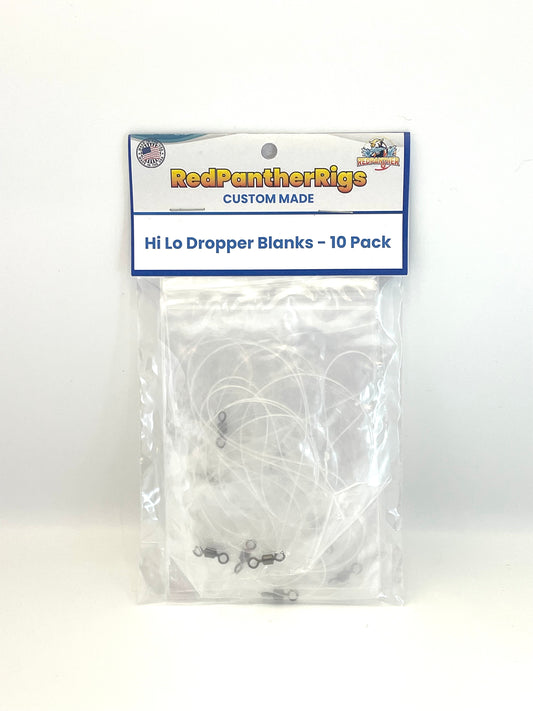 Hi Lo Dropper Blanks 10 Pack