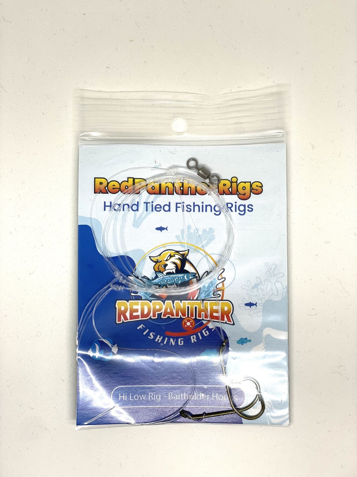 Hi-Lo Porgy Rig - #2 Baitholder Hooks