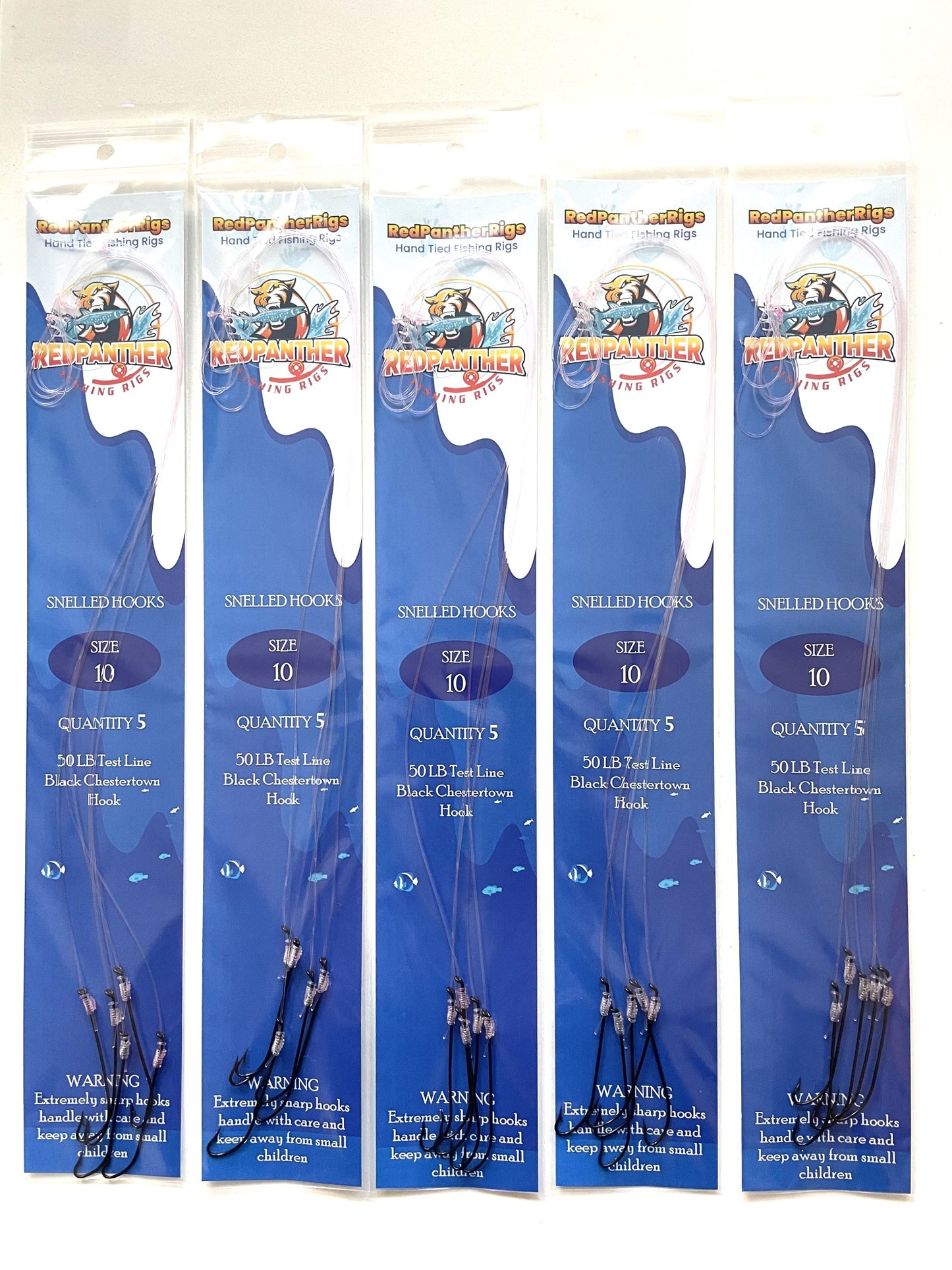 Snelled Chestertown Hooks - Size #10