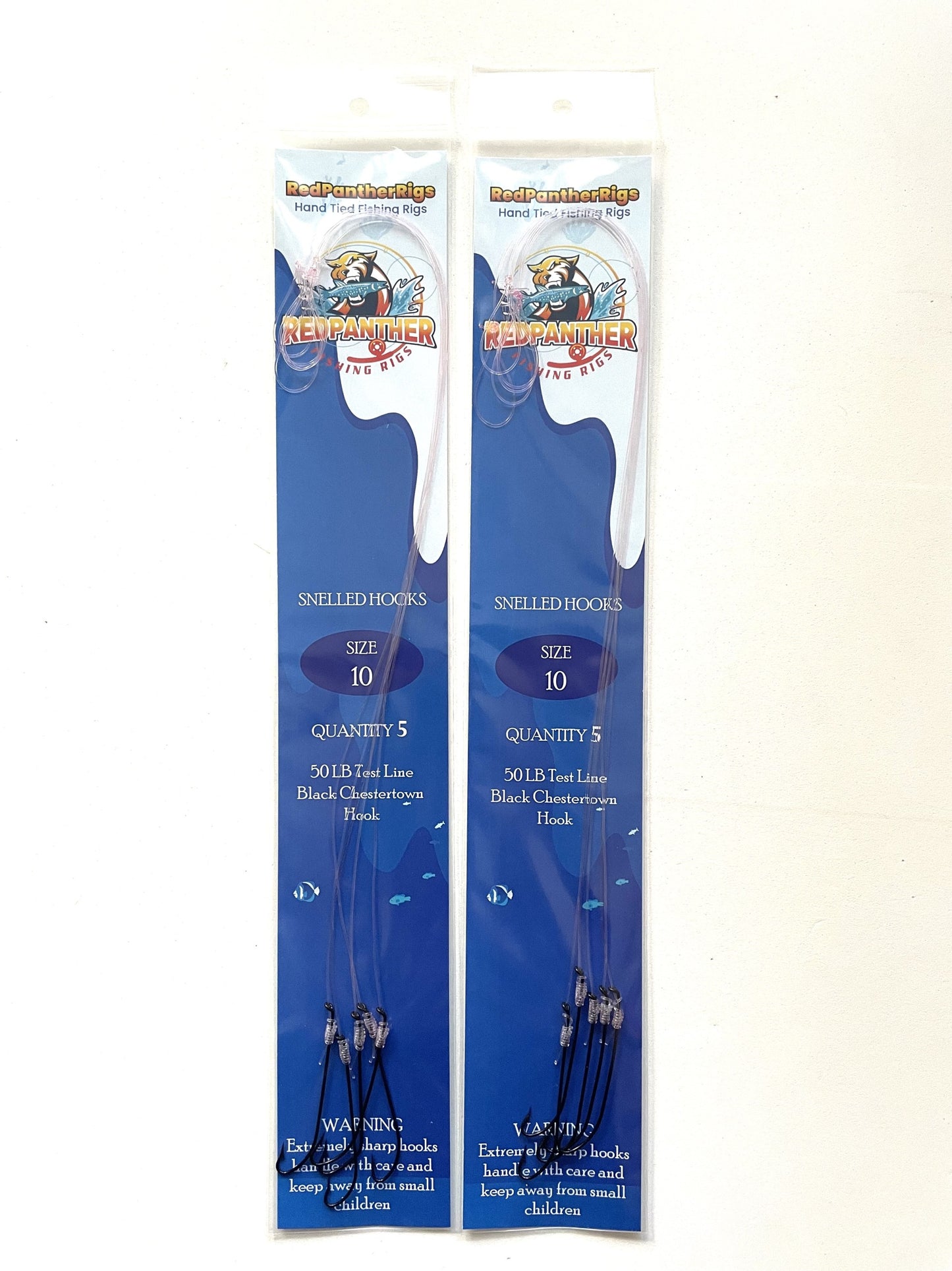 Snelled Chestertown Hooks - Size #10