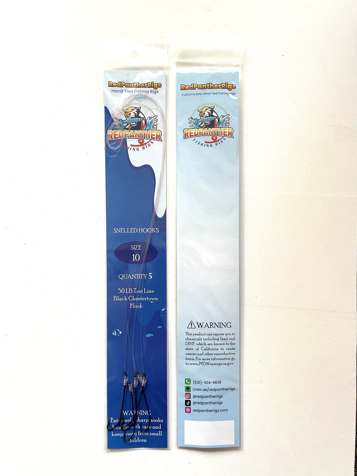 Snelled Chestertown Hooks - Size #10