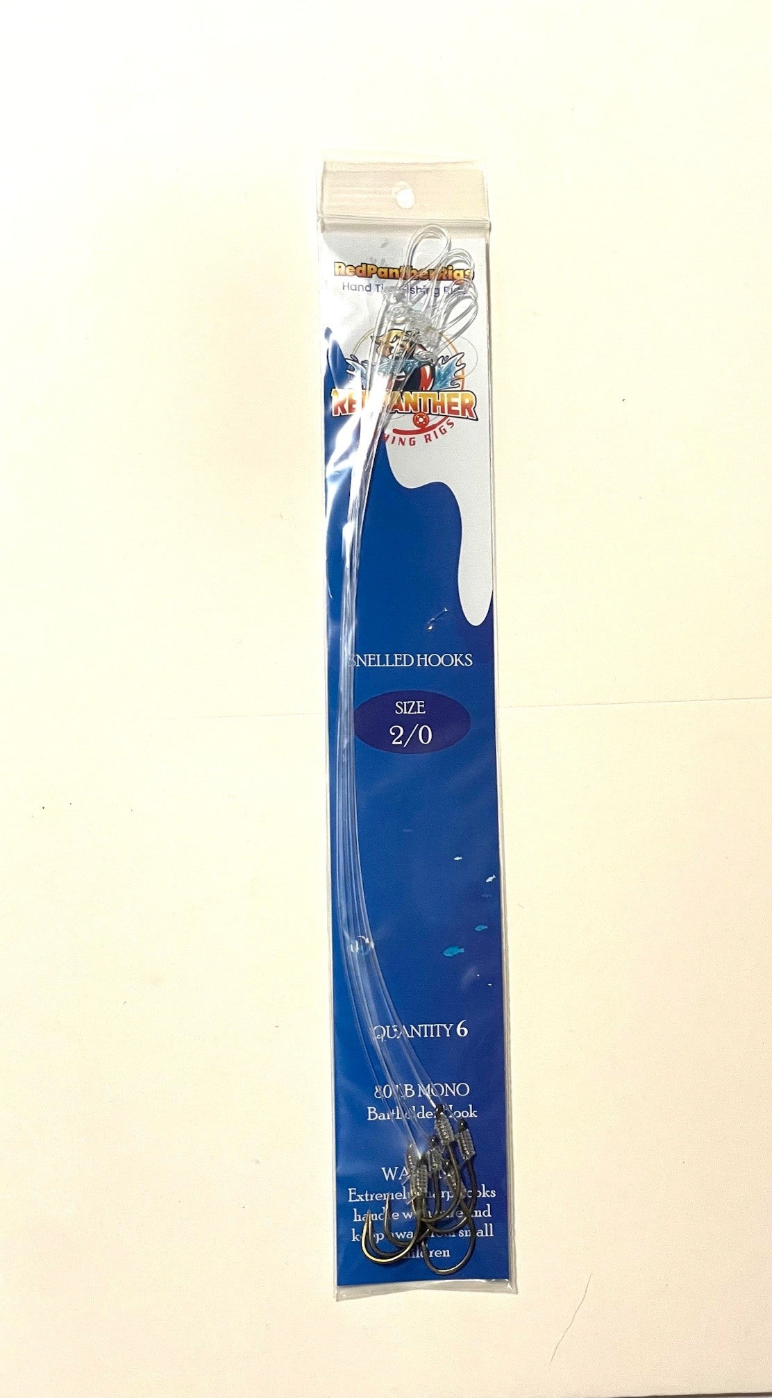 Snelled Baitholder Hooks - Size 2/0
