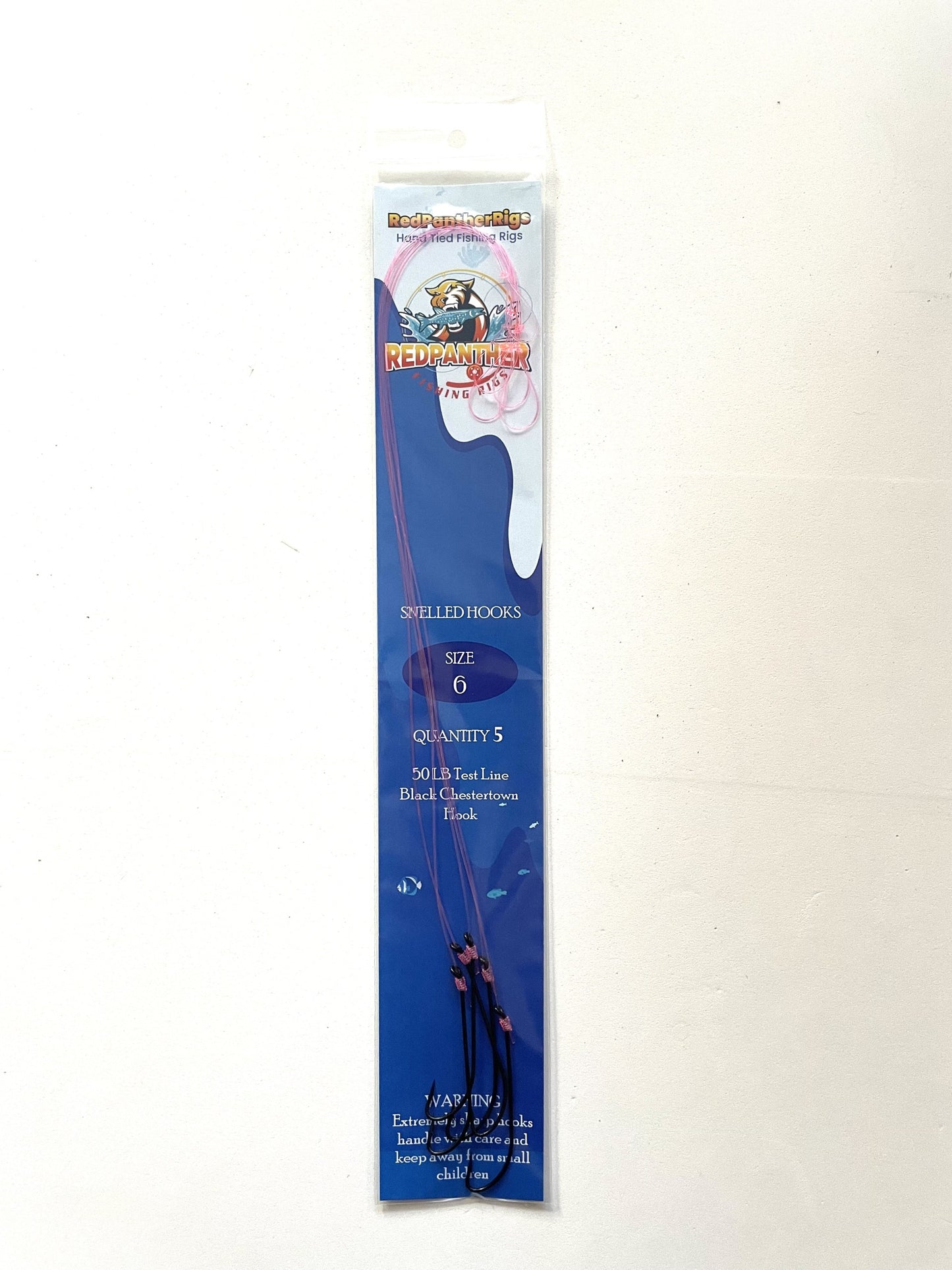 Snelled Chestertown Hooks - Size #6