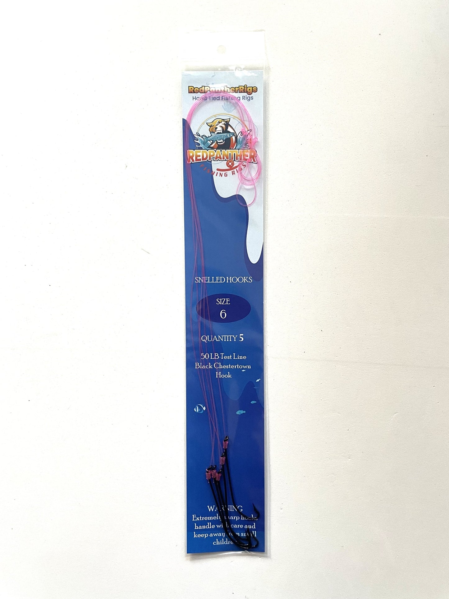 Snelled Chestertown Hooks - Size #6