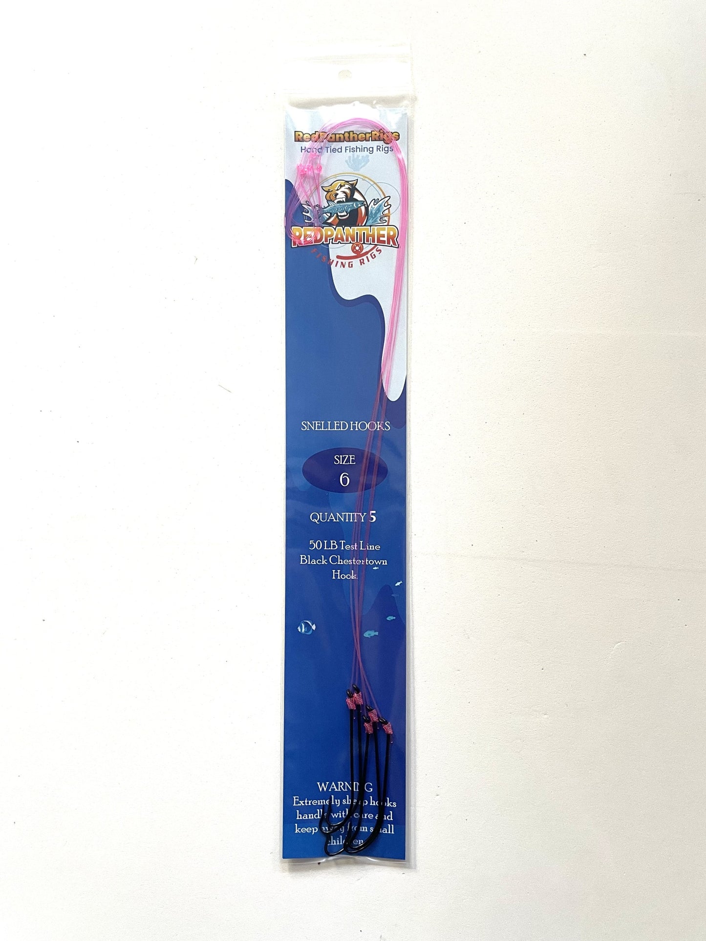 Snelled Chestertown Hooks - Size #6