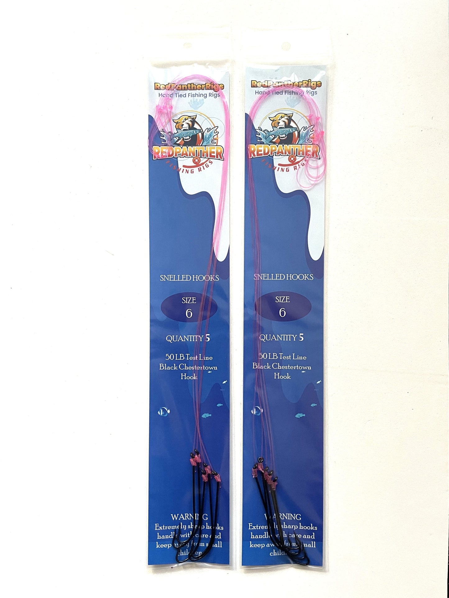 Snelled Chestertown Hooks - Size #6