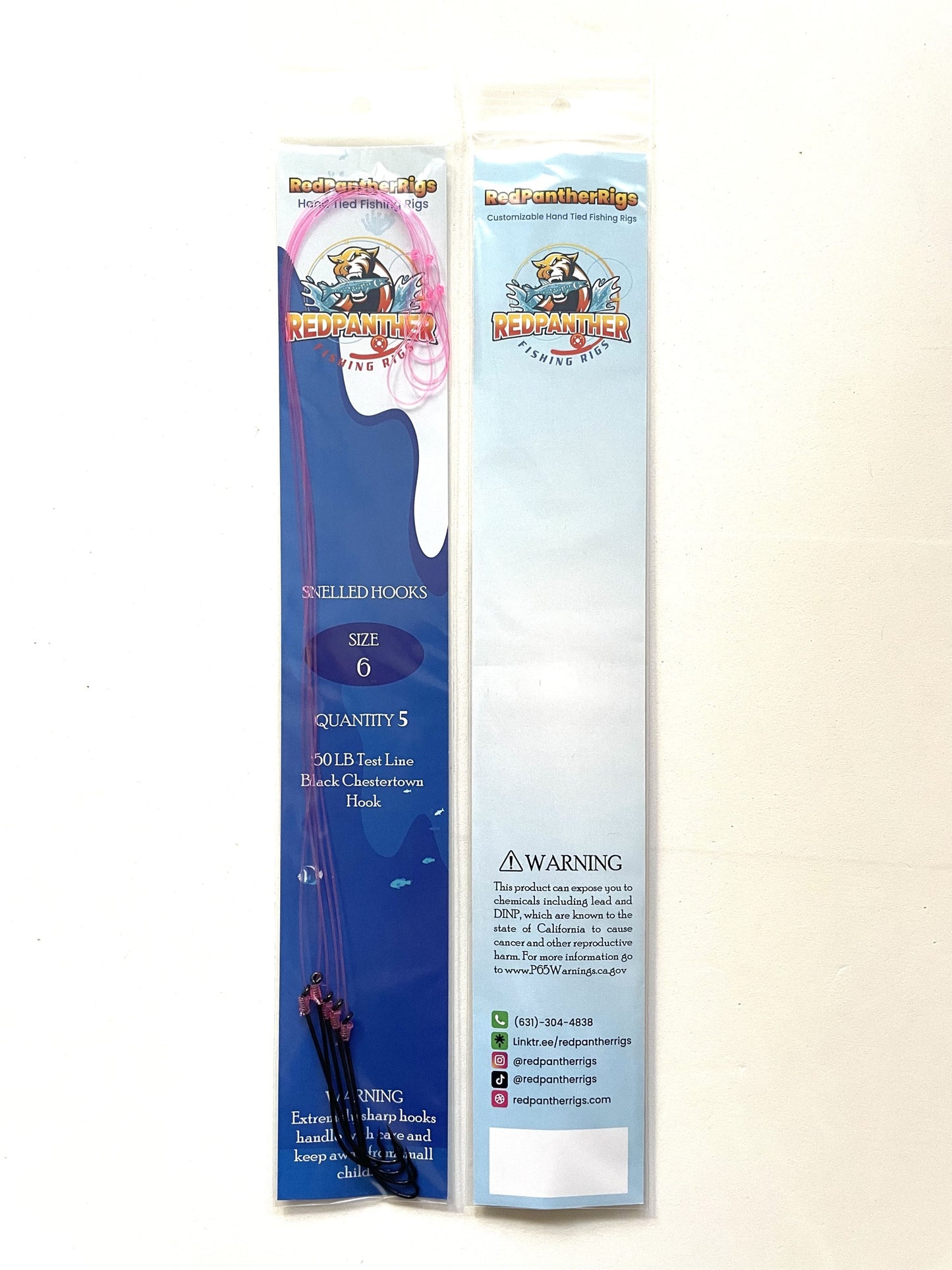Snelled Chestertown Hooks - Size #6