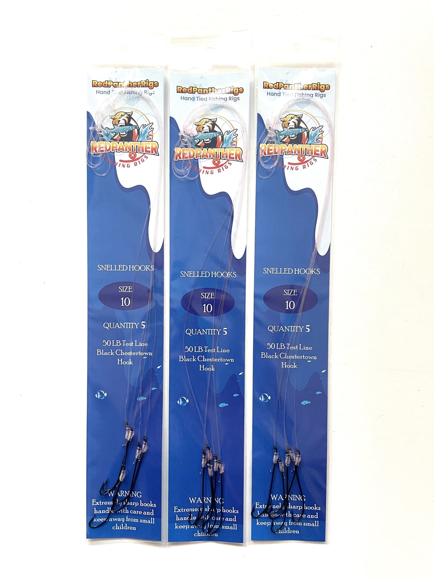 Snelled Chestertown Hooks - Size #10